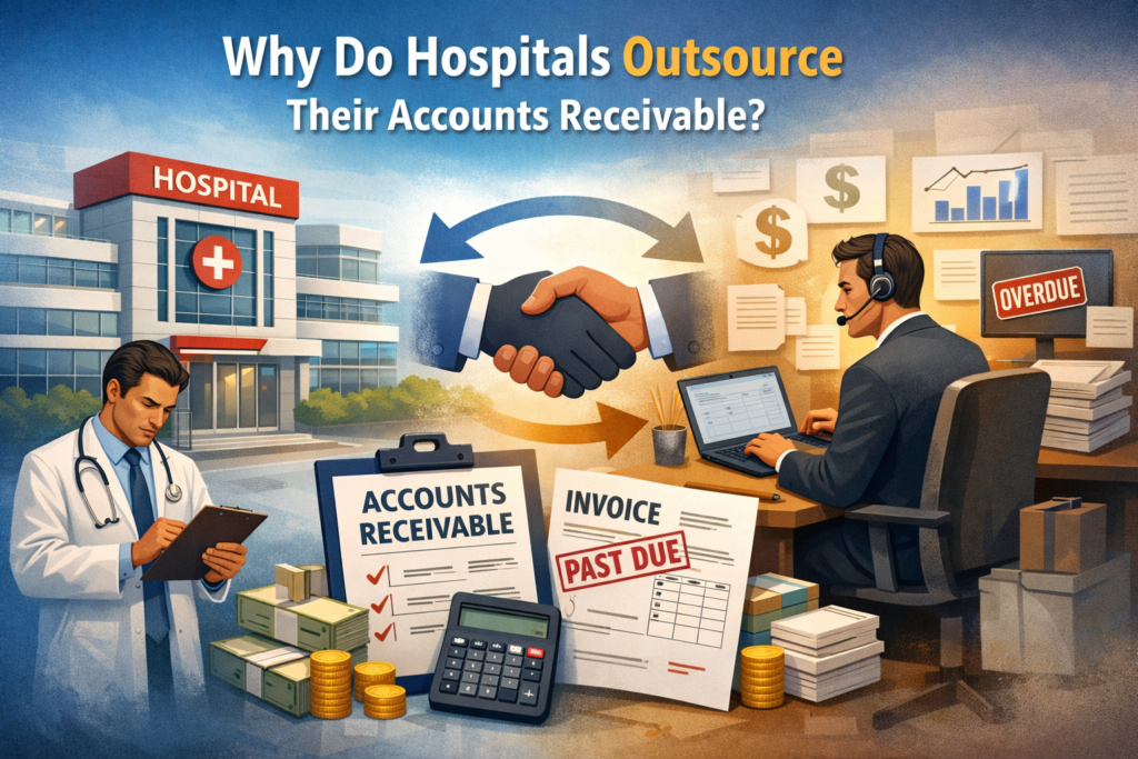 AR outsourcing for hospitals